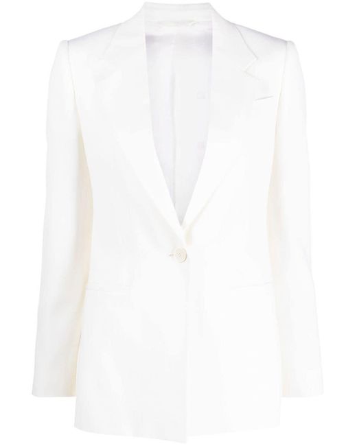 Blazer monopetto di Givenchy in White