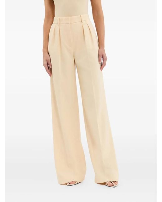Pantaloni Plissé di Rebecca Vallance in Natural