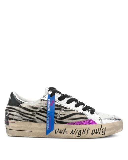 Crime London Blue Sk8 Deluxe Sneakers