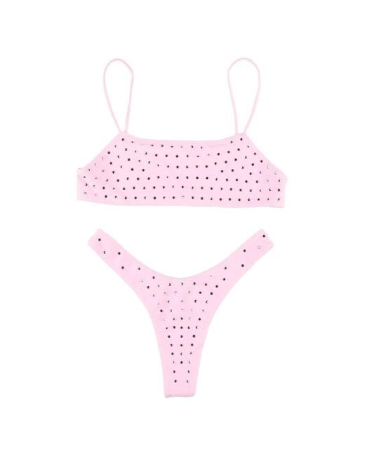Swim By Di Pink Crystal Bikini