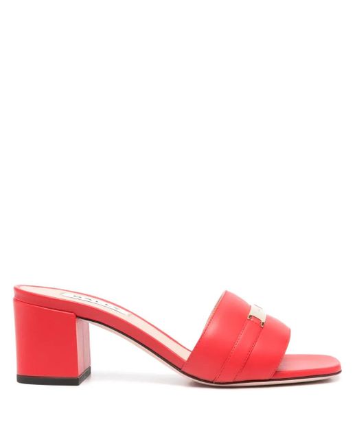 Bally Deco 55mm サンダル Red