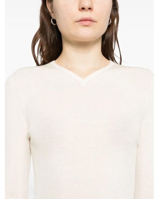 Khaite White Tania Top