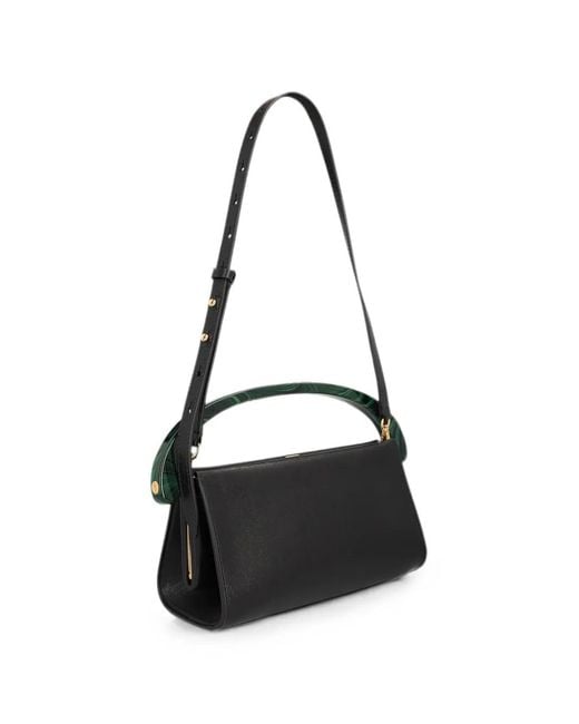 Dries Van Noten Black Small Leather Bag