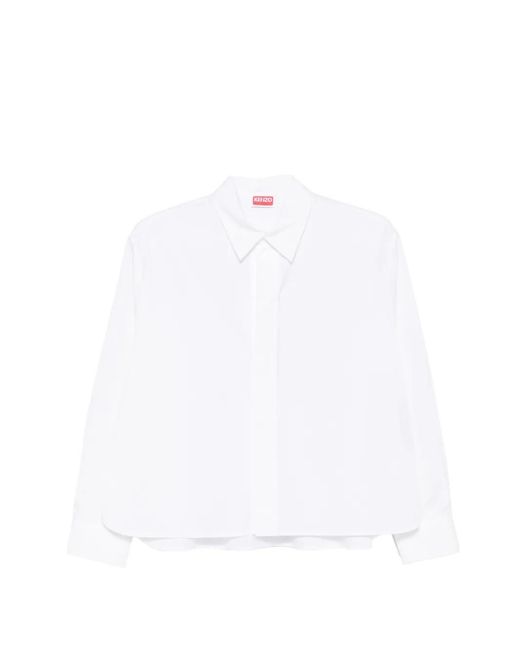 KENZO White Buttoned Shirt