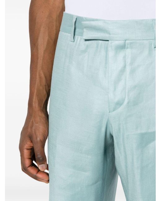 Lardini Klassische Slim-Fit-Hose in Blue für Herren