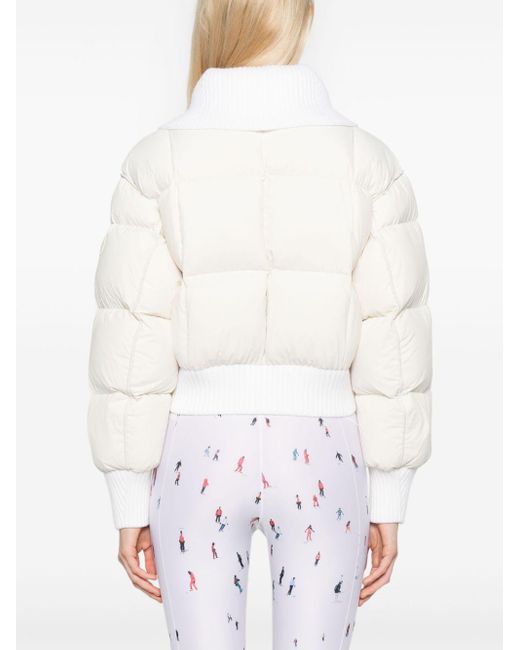 Moncler White Jadeite Puffer Jacket