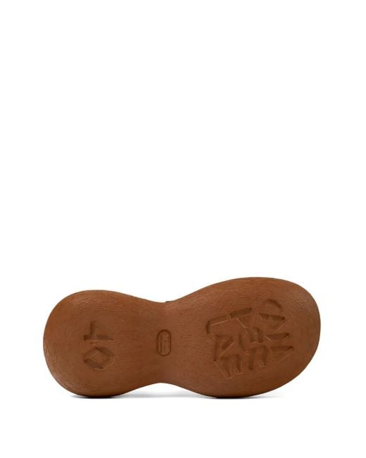 CAMPERLAB Brown Caramba Penny Leather Loafers