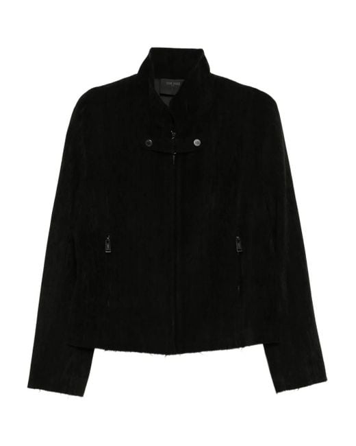 Veste En Velours Côtelé À Bords Francs TEAM WANG design en coloris Black