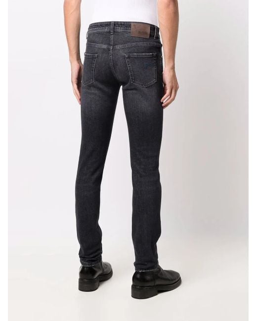 Barba Napoli Blue Skinny-Cut Jeans for men