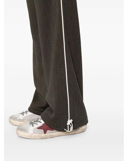 Golden Goose Deluxe Brand Black Logo-Print Track Pants