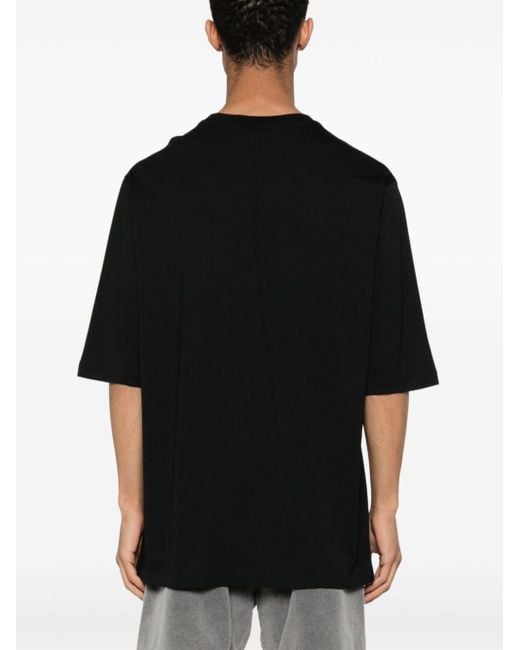 T-shirt girocollo di Thom Krom in Black da Uomo