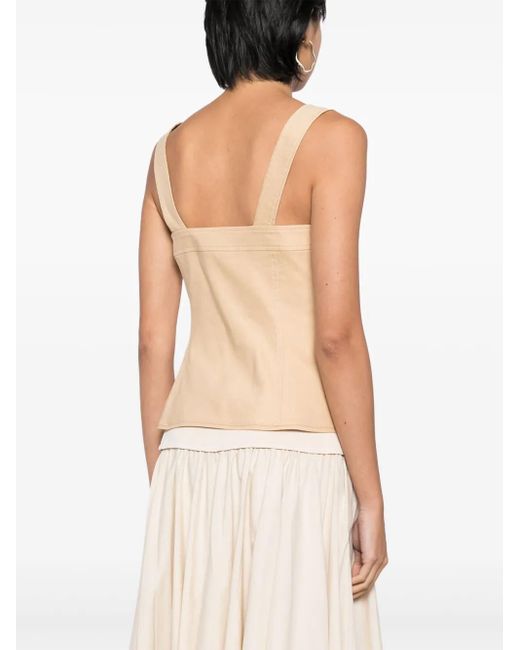 Jonathan Simkhai Natural Nour Top