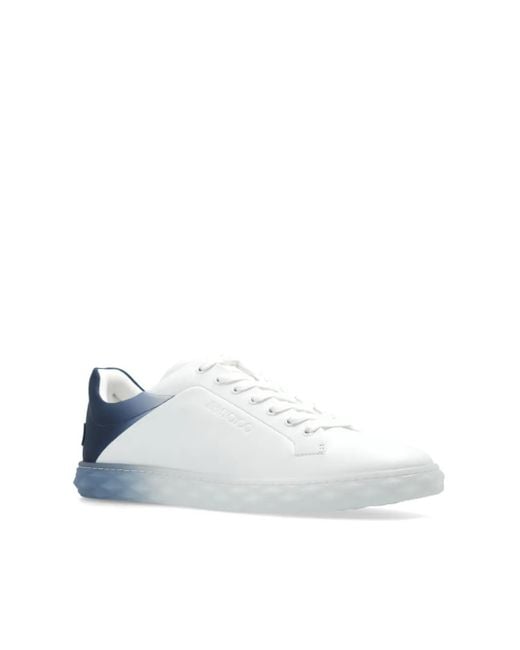 Zapatillas Diamond Light/M II con efecto sombreado Jimmy Choo de hombre de color White