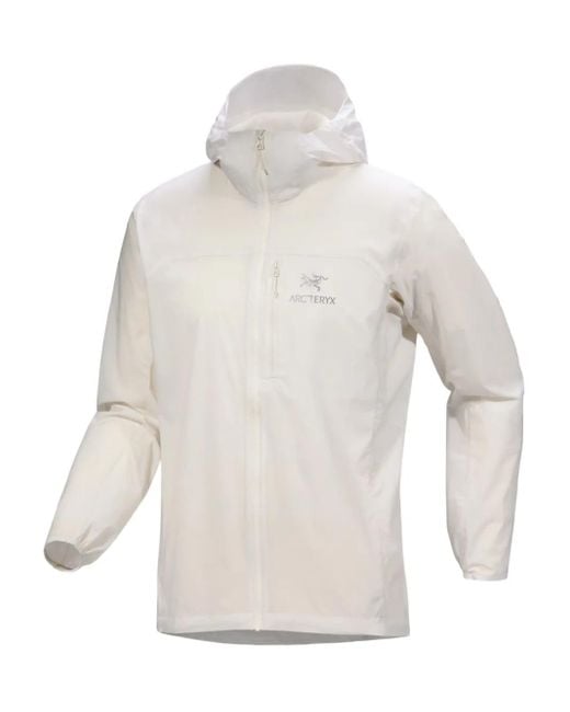 メンズ Arc'teryx Squamish フーデッドジャケット White