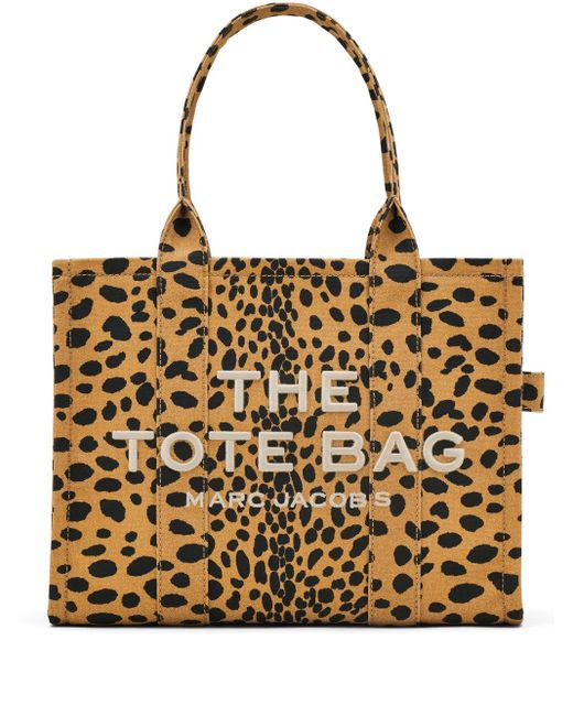 Marc Jacobs Brown The Cheeta Tote Bag
