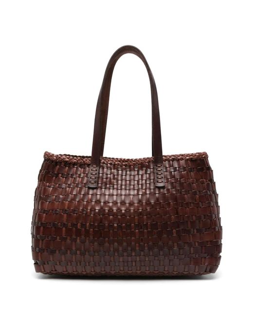 Dragon Diffusion Brown Salvage Tote Bag