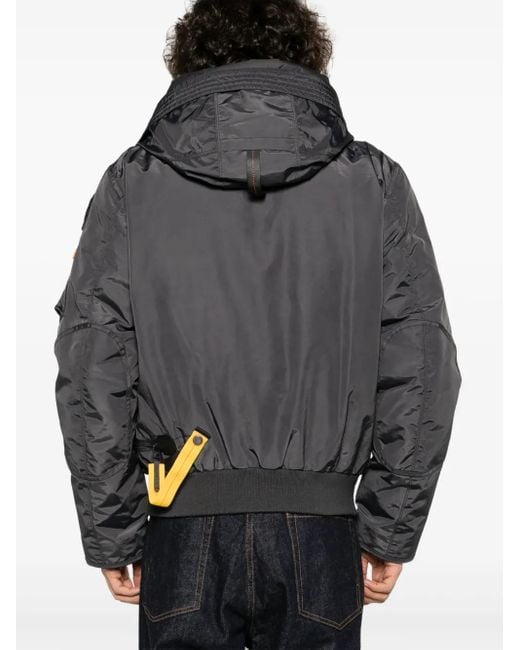Parajumpers Gray Gobi Padded Hooded Jacket for men