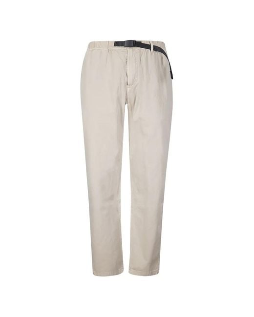 Gramicci White Belted Trousers for men