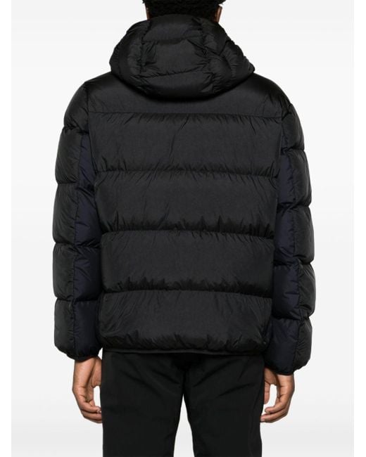 Moncler Black Alnair Hooded Quilted Jacket - Men's - Polyamide/feather Down for men