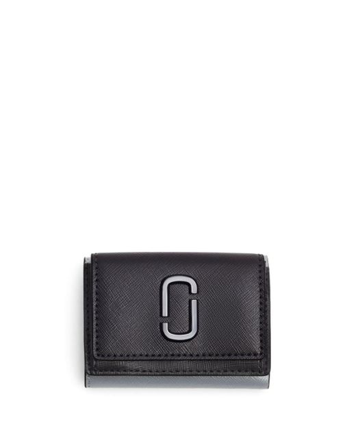 Marc Jacobs Black The Mini Trifold Wallet