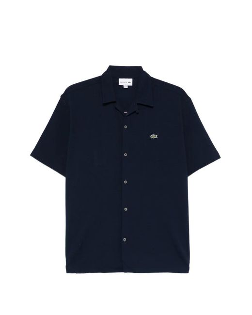 Lacoste Blue Buttoned Shirt for men
