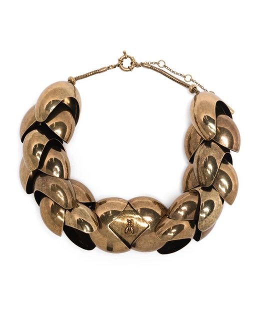 Patrizia Pepe Metallic Zama Balloon Necklace
