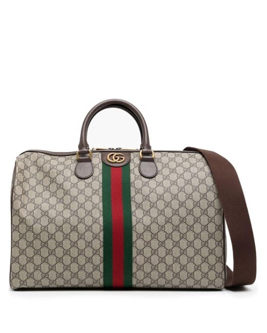 Gucci Große Savoy Reisetasche in Brown für Herren