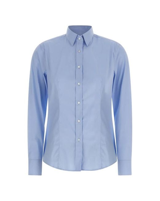 Xacus Blue Cotton Shirt