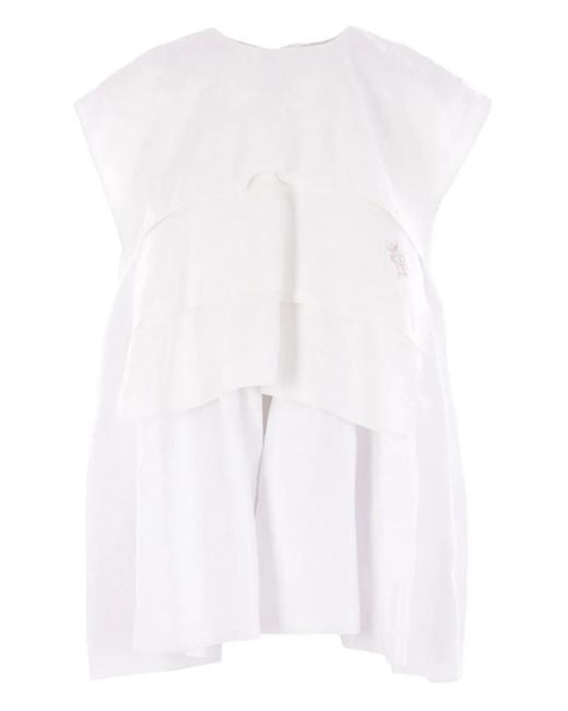 HODAKOVA Darling Mini-Jurk in het White