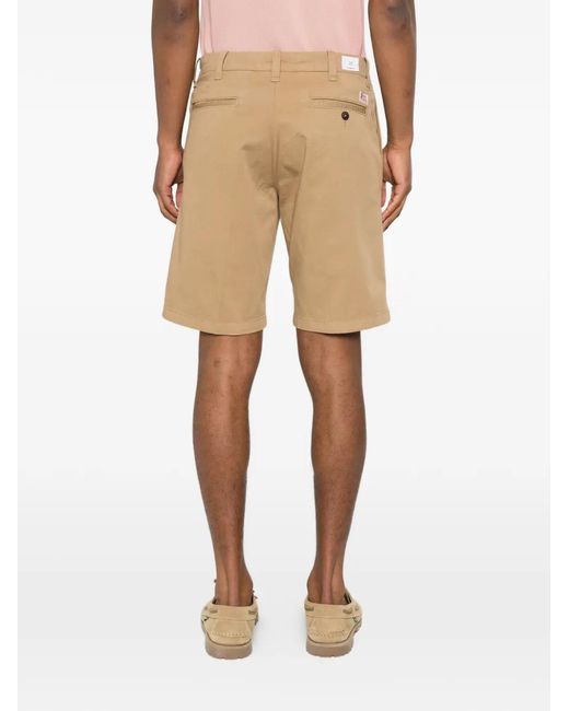 Roy Rogers White Logo-Patch Chino Shorts for men