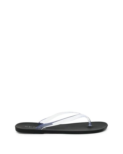 Senso White Megan Flip Flops