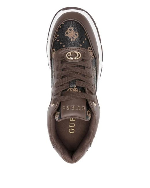 Guess Gray 73Mm Berrett 4G Logo Sneakers