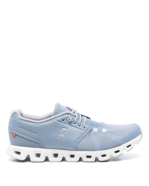 On Shoes Blue Cloud 5 Mesh Sneakers for men