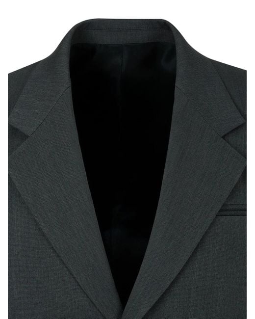 Studio Tomboy X Black Buttoned Tailored Jacket for men