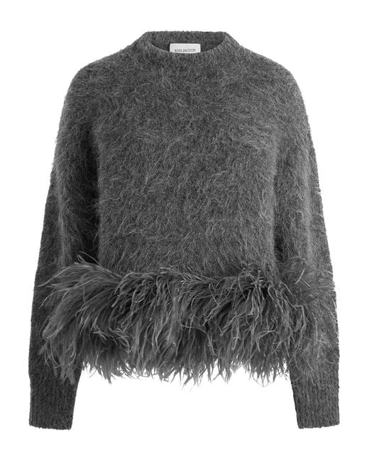 16Arlington Gray Dovico Feather Knit