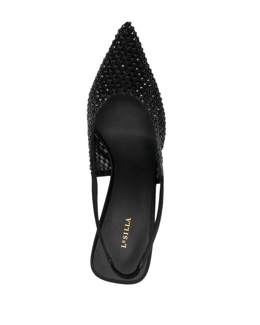 Le Silla Black Sandals