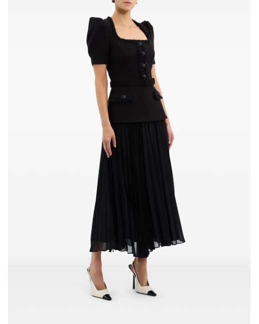 Rebecca Vallance Black Zariah Dress