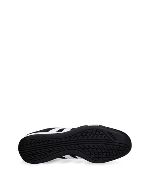 Adidas Black Ipista Suede Sneakers for men