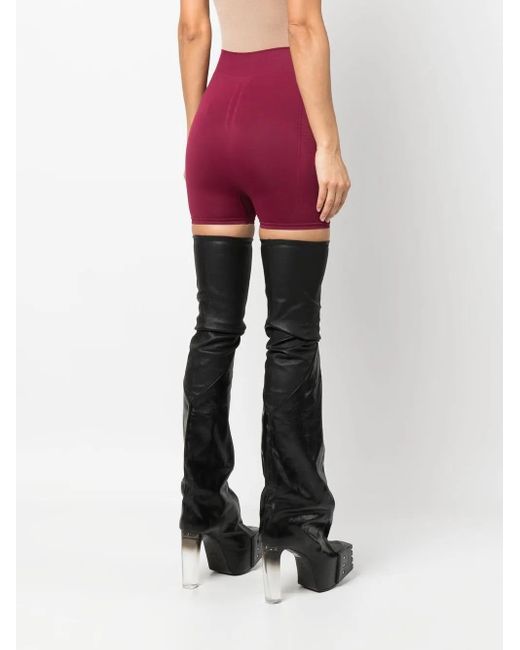 Rick Owens Red High-Waisted Briefs