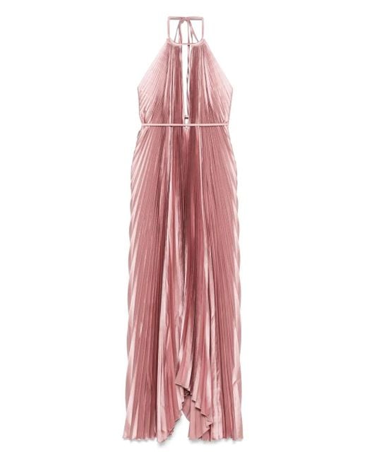 L'idée Pink Boheme Abendkleid