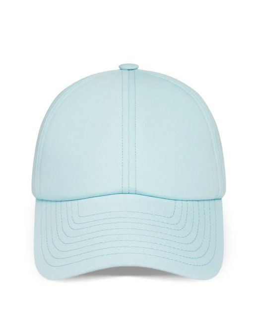 Courreges Blue Logo-Detail Baseball Cap