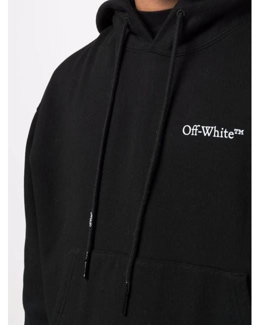 Off-White c/o Virgil Abloh Black caravaggio Crowning Oversized Hoodie for men