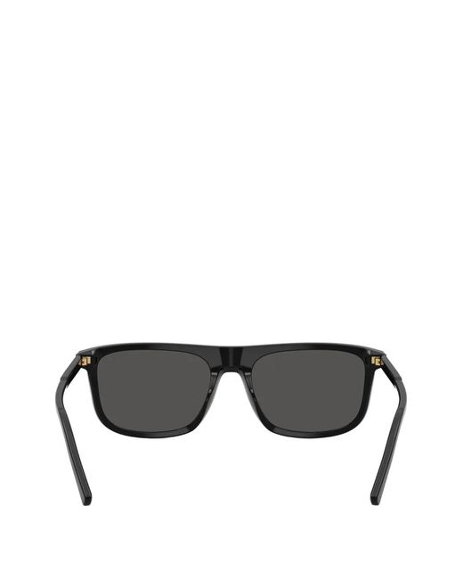 Dolce & Gabbana Gray Square-Frame Sunglasses