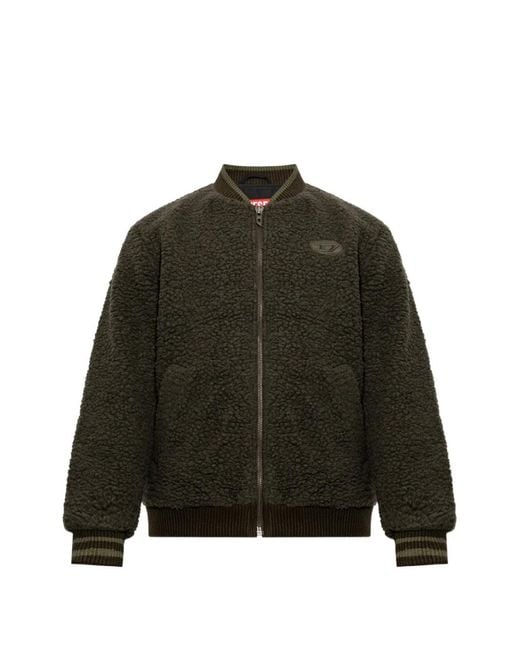 DIESEL Green 'S-Reds' Jacket for men