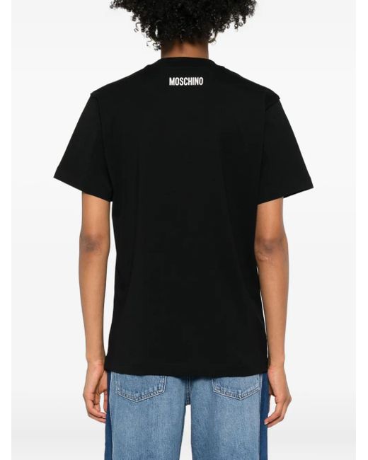 Moschino プリント Tシャツ Black