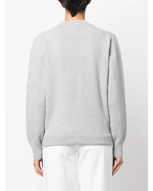 Jersey con cuello redondo Fendi de color Gray