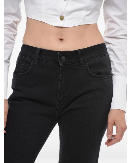 Anaii Black Simon Straight-Leg Denim Jeans