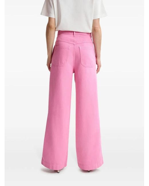 Essentiel Antwerp Homerus ワイドパンツ Pink