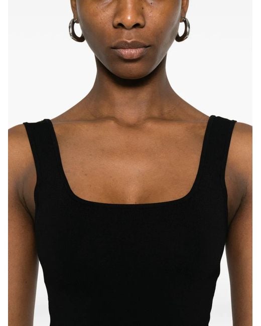 Entire studios Black Sleeveless Top