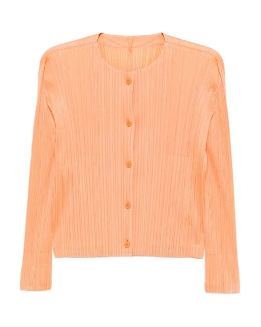 Pleats Please Issey Miyake Mc August シャツ Orange